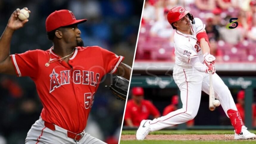 Los Angeles Angels vs Cincinnati Reds Match Player Stats