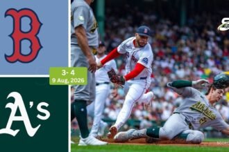 Athletics vs Boston Red Sox Match Player Stats