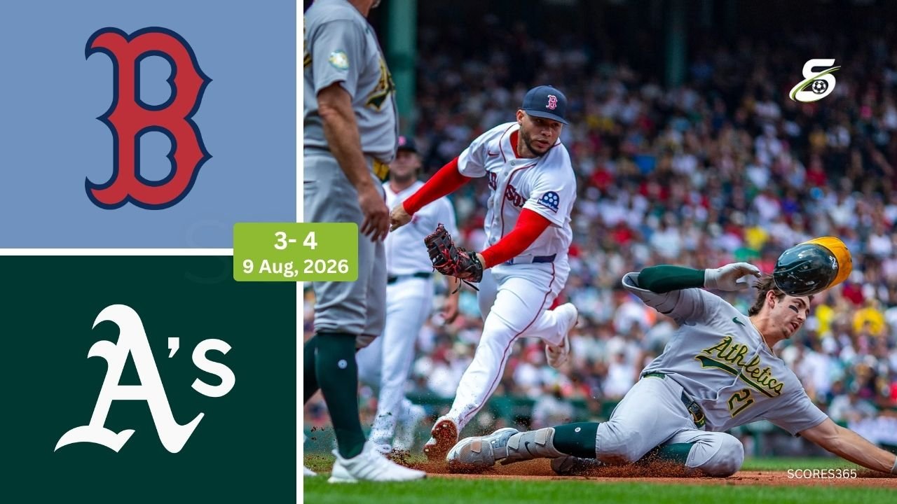 Athletics vs Boston Red Sox Match Player Stats