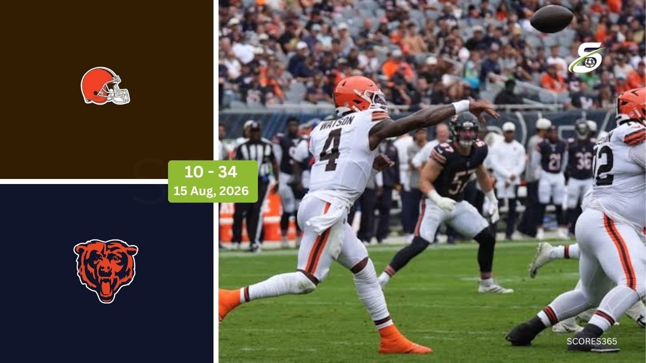 Cleveland Browns vs Chicago Bears