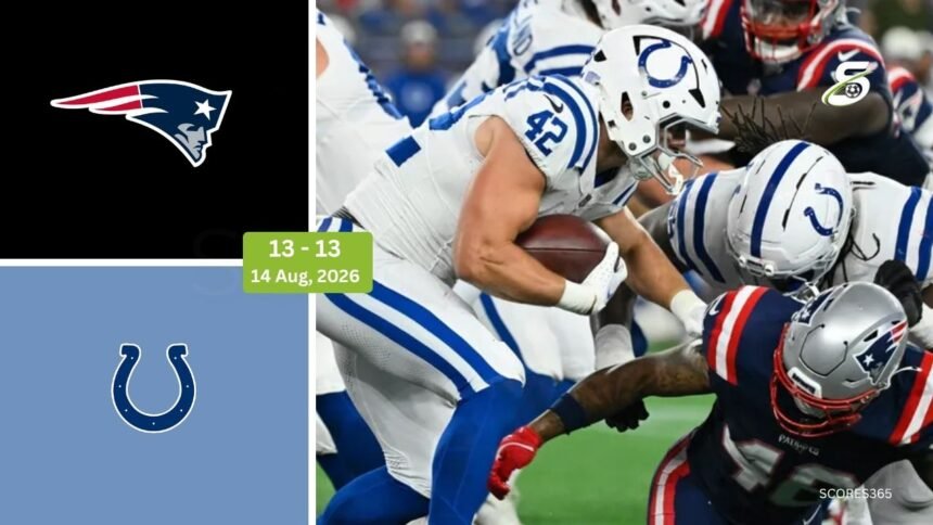 Indianapolis Colts vs New England Patriots