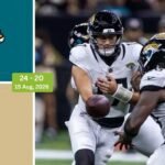 Jacksonville Jaguars vs New Orleans Saints