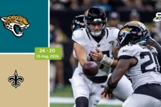 Jacksonville Jaguars vs New Orleans Saints