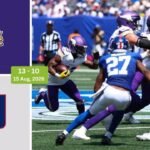 Minnesota Vikings vs New York Giants