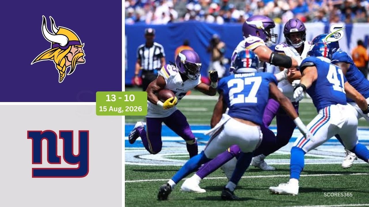 Minnesota Vikings vs New York Giants