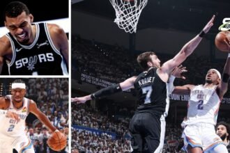 San Antonio Spurs vs Oklahoma City Thunder Match Player Stats