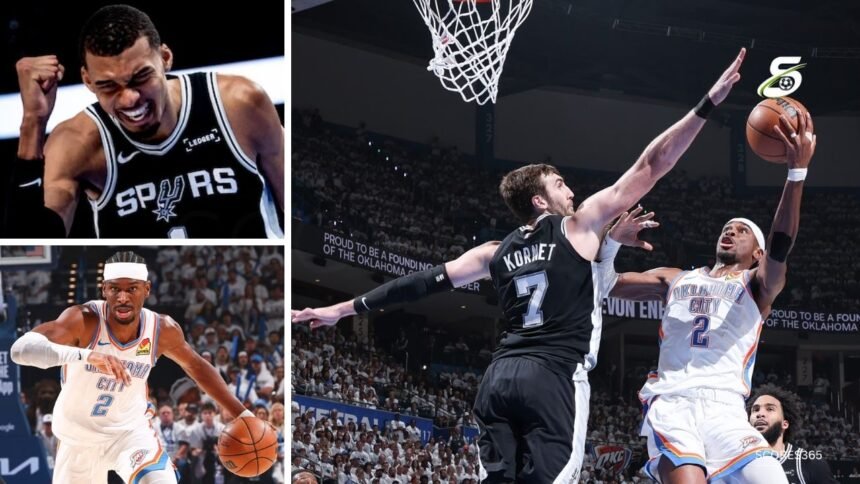 San Antonio Spurs vs Oklahoma City Thunder Match Player Stats